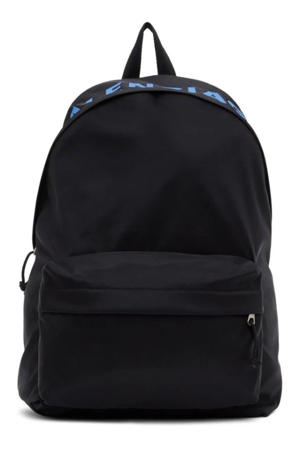 Black & Blue Wheel Backpack