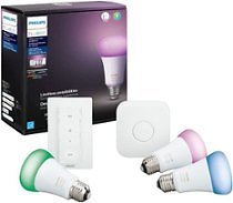 Hue White and Color Ambiance A19 LED Starter Kit