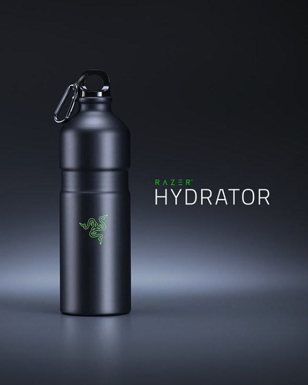 雷蛇Razer Hydrator 铝制水壶 内部奖品终发售