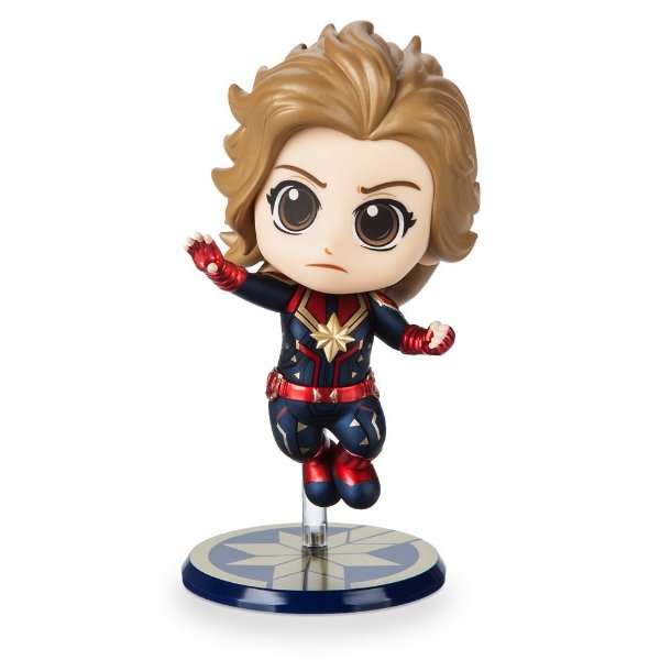 Marvel's Captain Marvel Cosbaby Bobble-Head Figure by Hot Toys - Flying Version | shopDisney