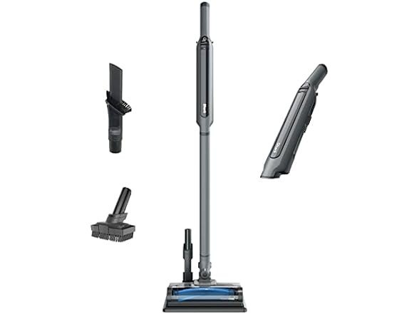 WS642 WANDVAC System Pet 3-in-1 Ultra-Lightweight Powerful Cordless Stick & Handheld Vacuum Combo with Charging Dock, Duster Crevice Tool & Pet Multi-Tool, Grey (Renewed)