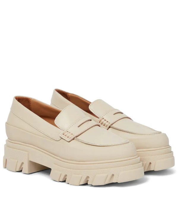 Exclusive to Mytheresa – Leather loafers