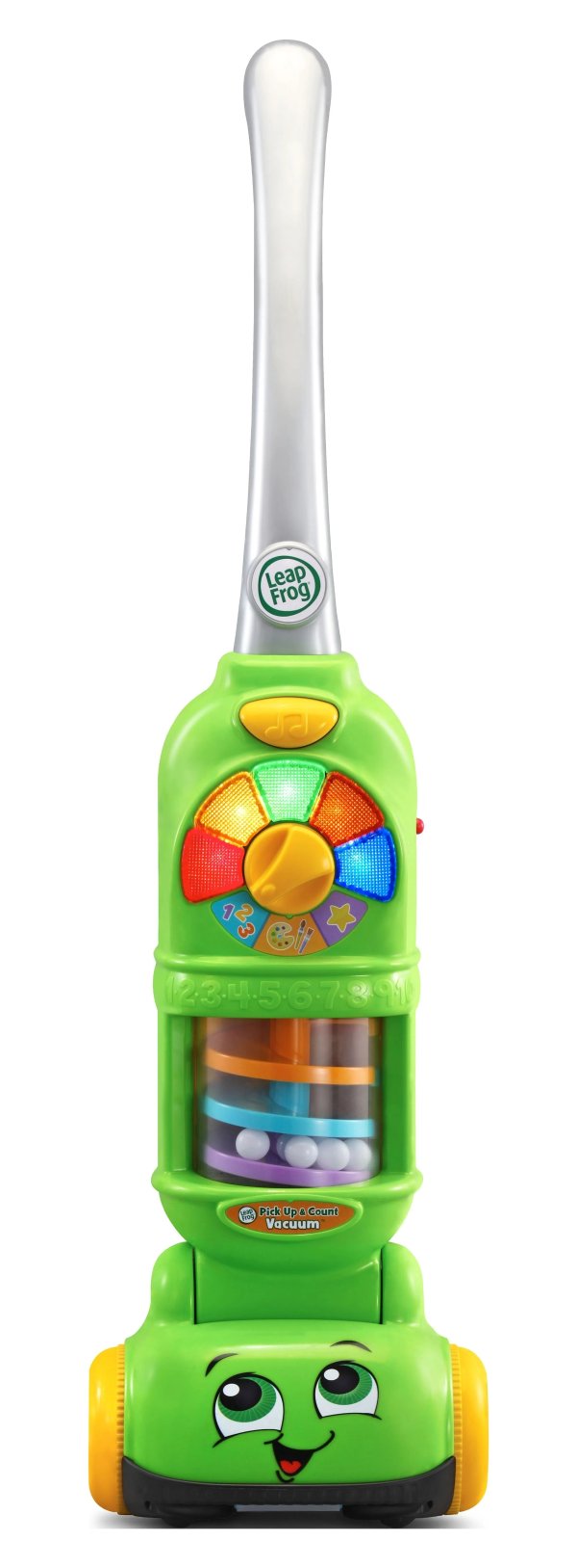 ® Pick Up & Count Vacuum™, Unisex Toy with 10 Colorful Play Pieces