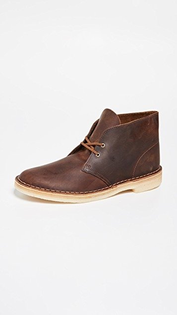 Leather Desert 短靴