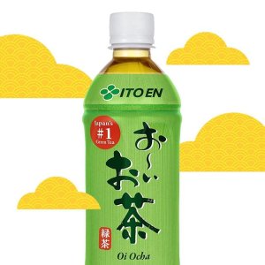 Ito En Oi Ocha Green Tea Unsweetened 16.9 Fluid Ounce Pack of 12