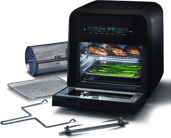 2086062 Air Fryer Oven & Multi-Cooker, Black