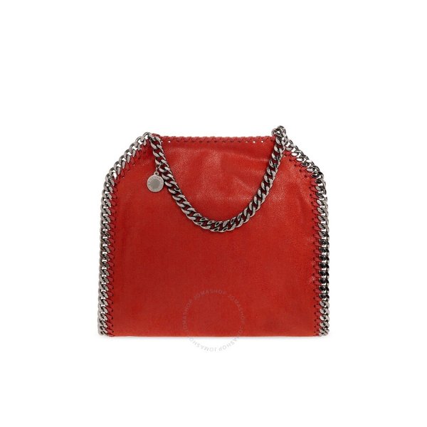 Ladies Red Falabella Mini Bag