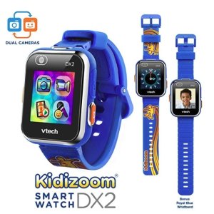 VTech Kidizoom Smartwatch DX2 - Special Edition - Skateboard Swoosh with Bonus Royal Blue Wristband @ Amazon