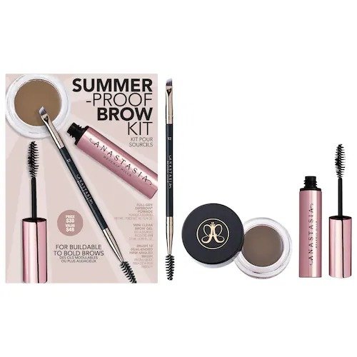 Summer-Proof Brow Kit for Buildable to Bold Brows
