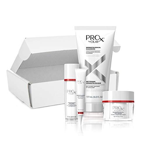 Day + Night Face Protocol Kit by Olay Pro-X, Gift Set for Women, Dermatologist-Designed, 12 years younger in 4 weeks
