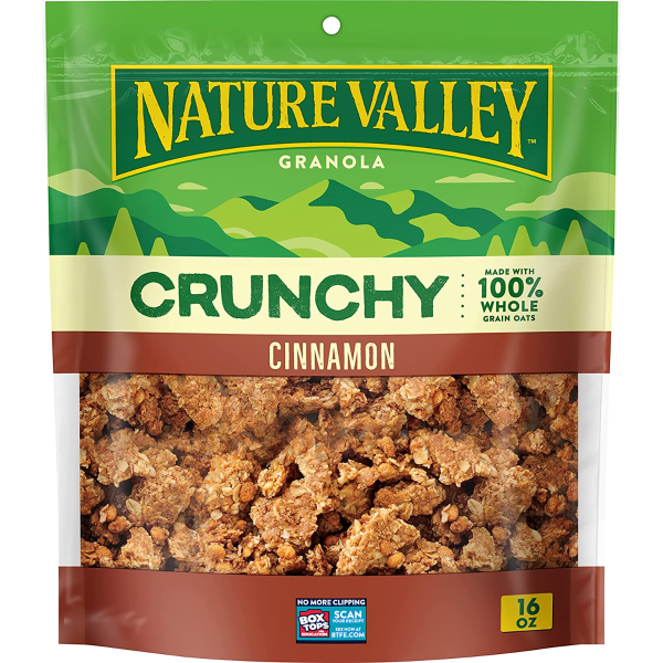 Nature Valley Granola, Granola Crunch, Cinnamon, 16 Ozeri