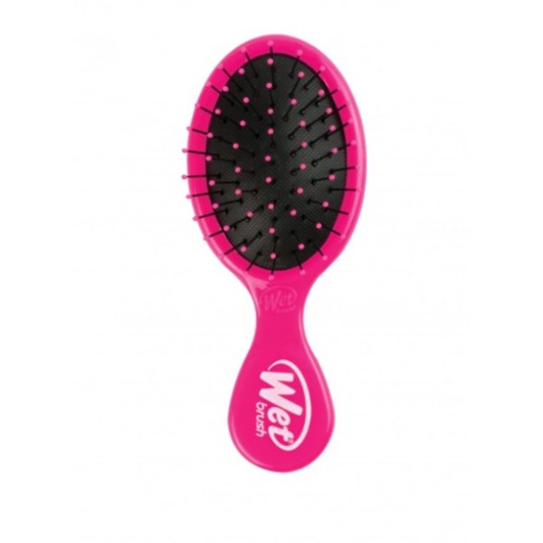 Wet Brush Mini IntelliFlex Bristles Children's 4" Oval Detangling Hair Brush, Mini Pink