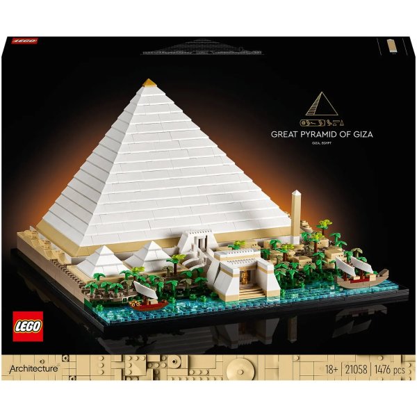 建筑系列 吉萨大金字塔 (21058)