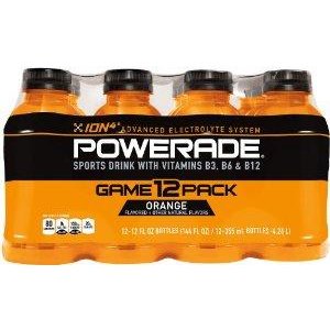 POWERADE 橘子味运动饮料（12瓶装）