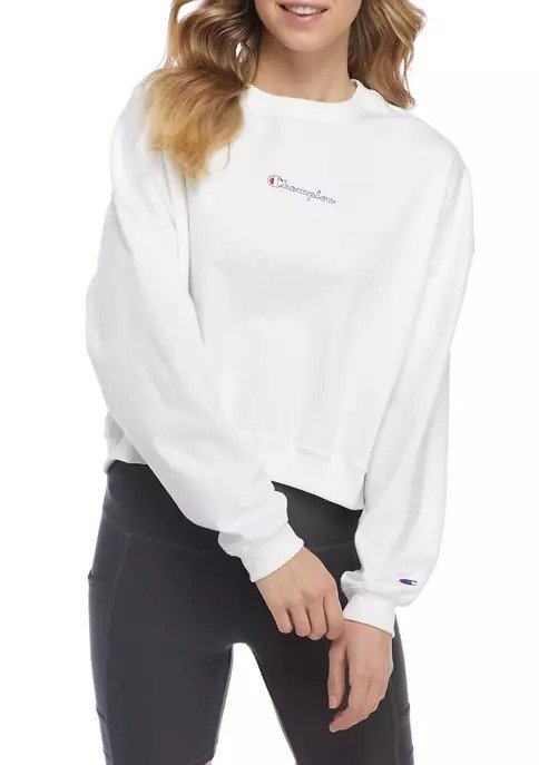 Mid Weight Oversized Crew Neck Pullover