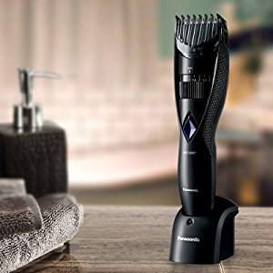 Panasonic Wet and Dry Cordless Electric Beard and Hair Trimmer for Men Black 6.6 Ounce