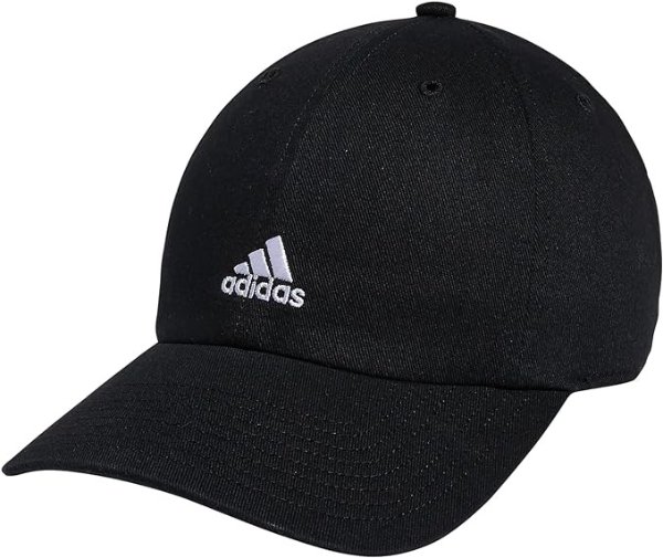 adidas 可调节黑色棒球帽