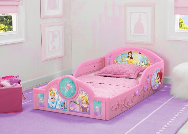 Delta Children 迪士尼公主可爱小童床