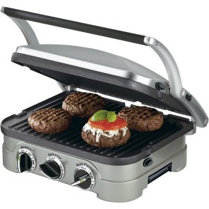 Cuisinart Griddler Stainless Steel 4-in-1 Grill/Griddle and Panini Press