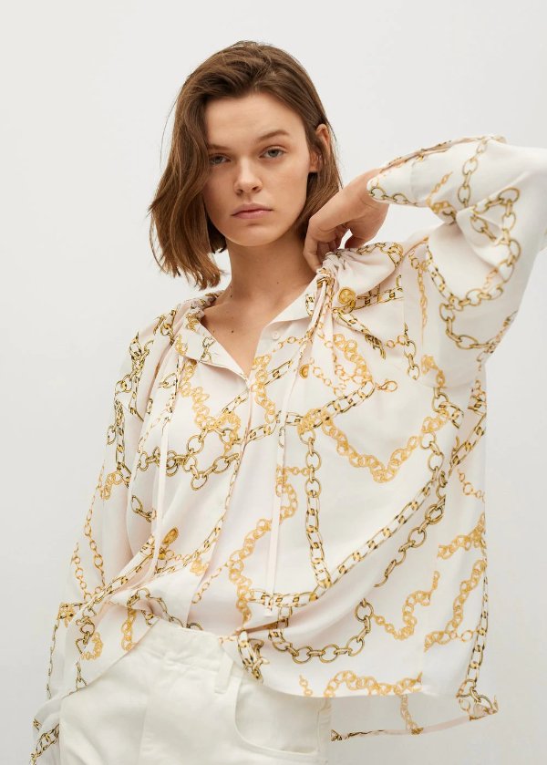 Flowy printed blouse - Women | OUTLET USA