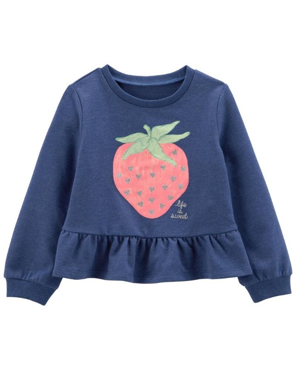小童草莓上衣