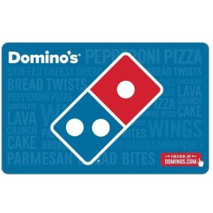限今天：Domino's $50 电子礼卡限时优惠