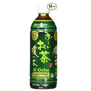 Ito En Oi Ocha unsweetened bold Green Tea, 16.9 Ounce (Pack of 12)