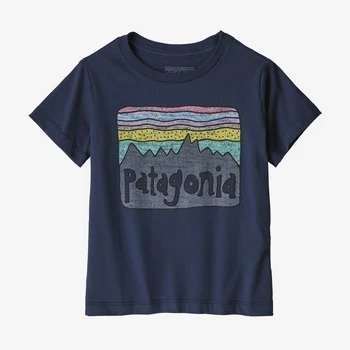 Baby Fitz Roy Skies Organic Cotton T-Shirt