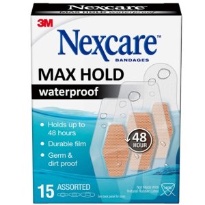 Nexcare 透明防水创可贴 15张