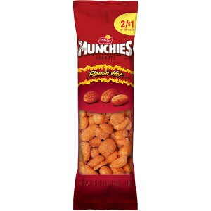 Munchies Flamin' Hot Flavored Peanuts, 36 Count, 1.625 oz Bags