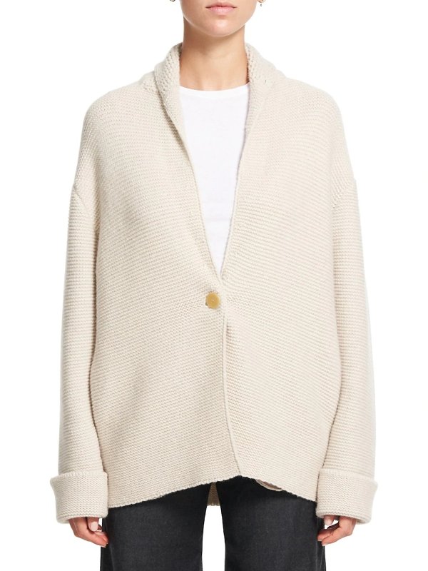 Links Links Wool & Cashmere Knit Coat