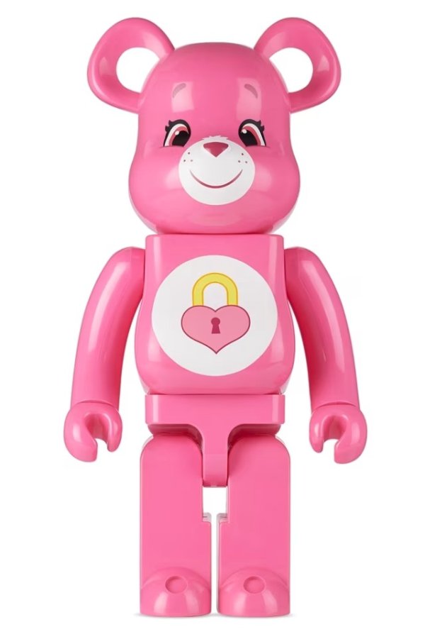 Pink Care Bears 'Secret Bear' 1000％ 积木熊潮玩