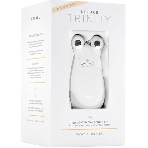 NuFaceTrinity + Trinity Wrinkle Reducer Attachment Set (Worth $474)