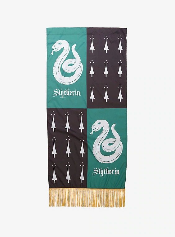 Harry Potter Slytherin Fringe Banner