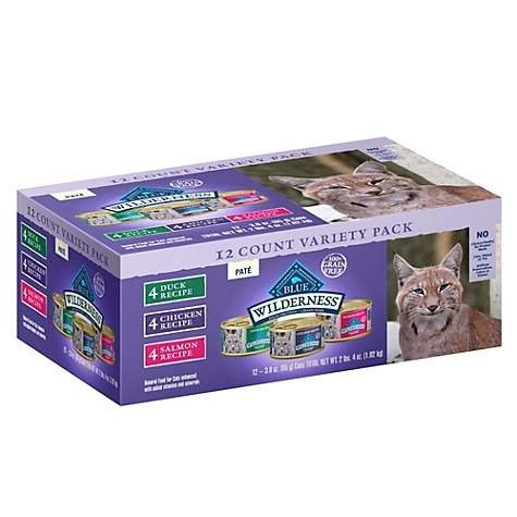 Blue Wilderness Adult Variety Pack Cat Food | Petco