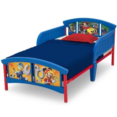 Disney Mickey Mouse Plastic Toddler Bed, Multiple Forms