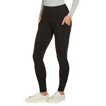 Costco MAX & Mia Ladies' French Terry Legging with Pockets 16.99