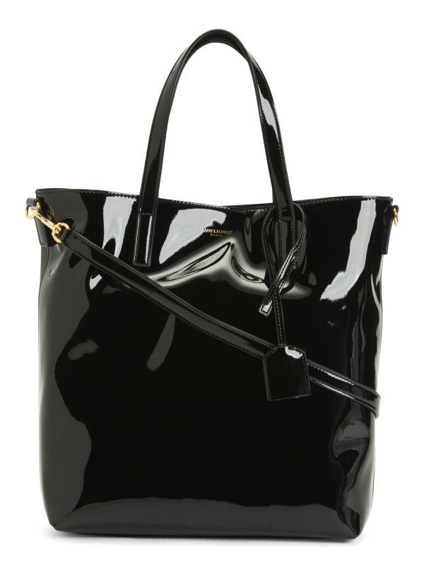 Made In Italy Shopping Toy Patent Leather Tote | Handbags | Marshalls