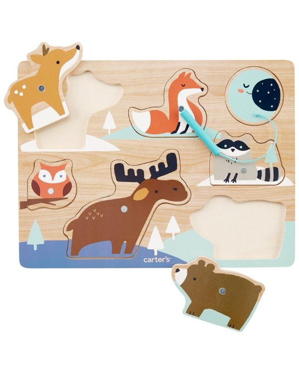 Toddler Woodland Creatures Magnetic Puzzle