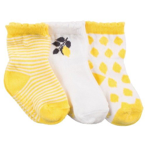 Lemonade Socks, 3-Pack