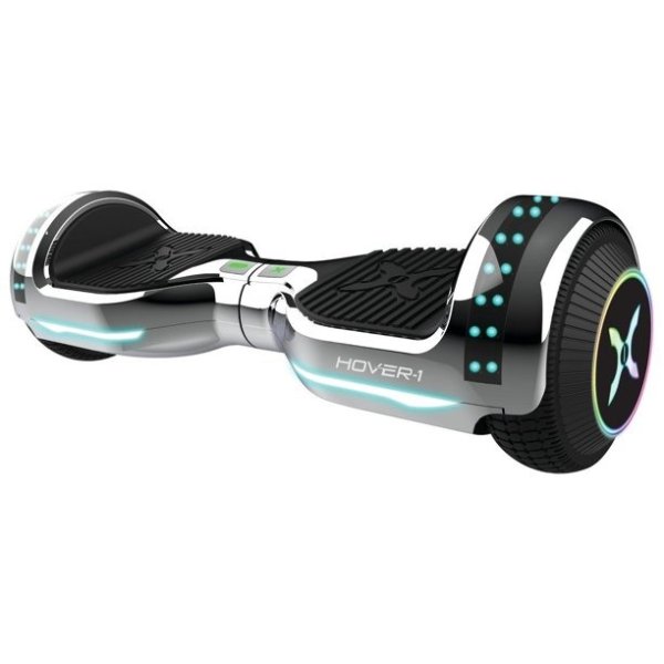 Hover-1 儿童/成人智能平衡车，带LED灯和蓝牙扬声器