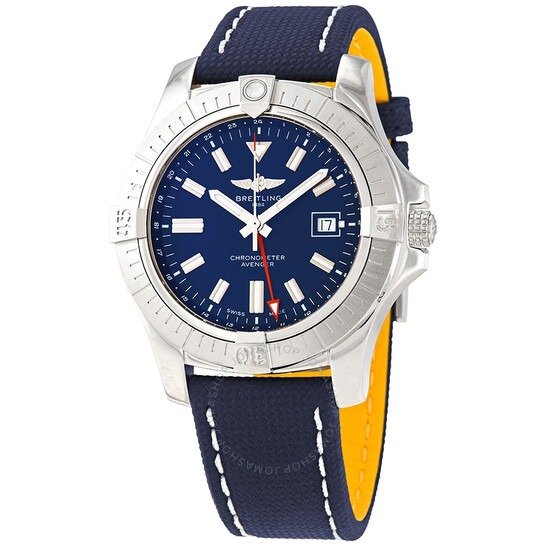Avenger GMT 45 Automatic Blue Dial Men's Watch A32395101C1X1