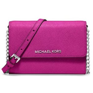 Buy Michael Kors Jet Set Crossbody Bag - Pink At 35% Off