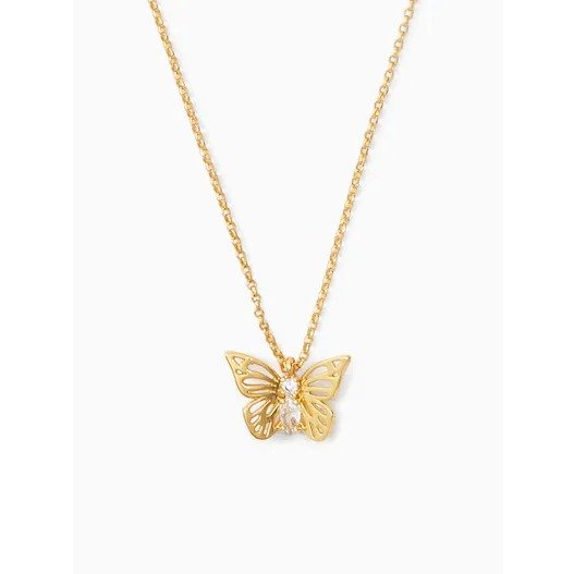 Gold Butterfly Mini Pendant
