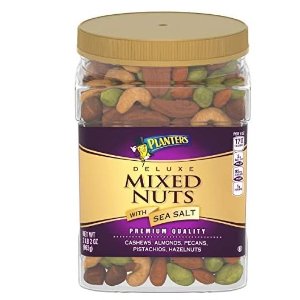 PLANTERS Deluxe Salted Mixed Nuts 34oz