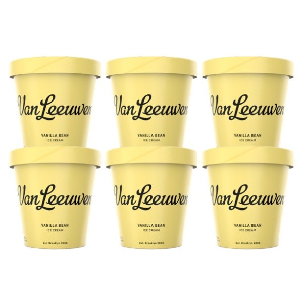 Van Leeuwen Vanilla Bean French Ice Cream, 14 oz