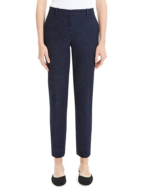 Denim Ankle Trousers