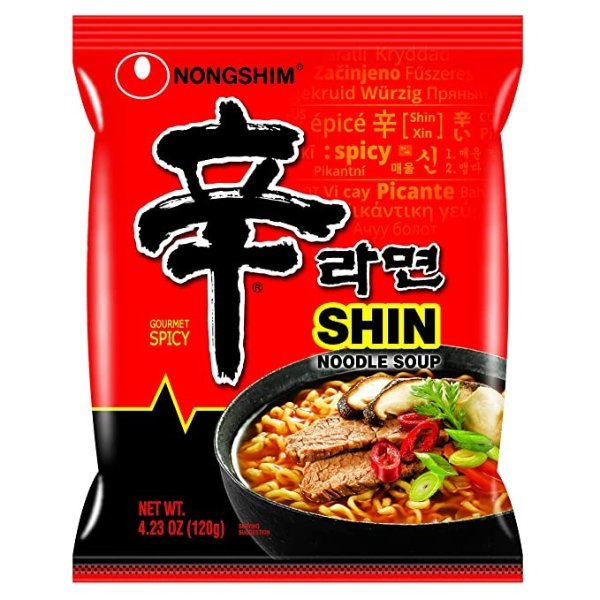 Shin Original Ramyun, 4.2 Ounce (Pack of 20)