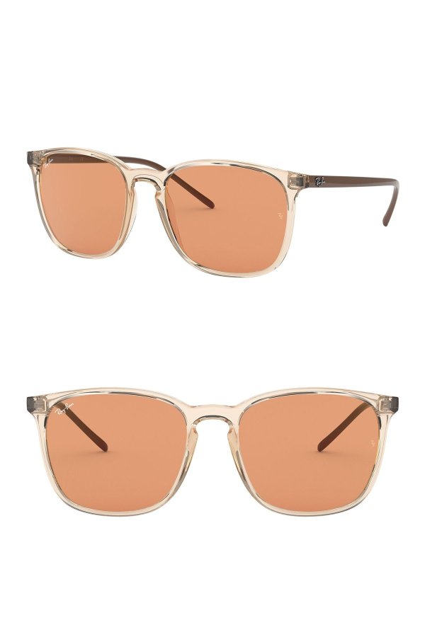 55mm Square Sunglasses