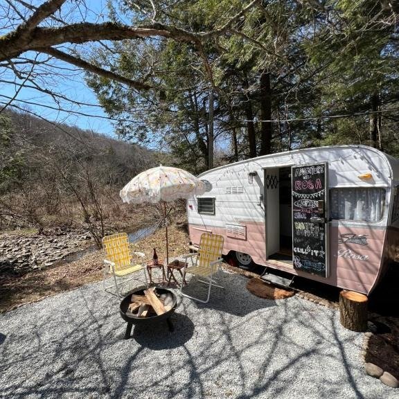 Boheme Retreats (Vintage Campers), Livingston Manor, 美国